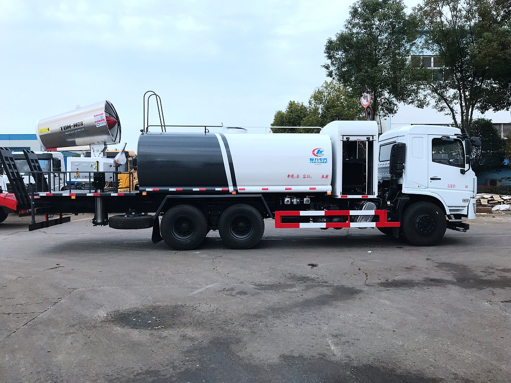 國六東風(fēng)專底D3L 16立方后雙橋抑塵車